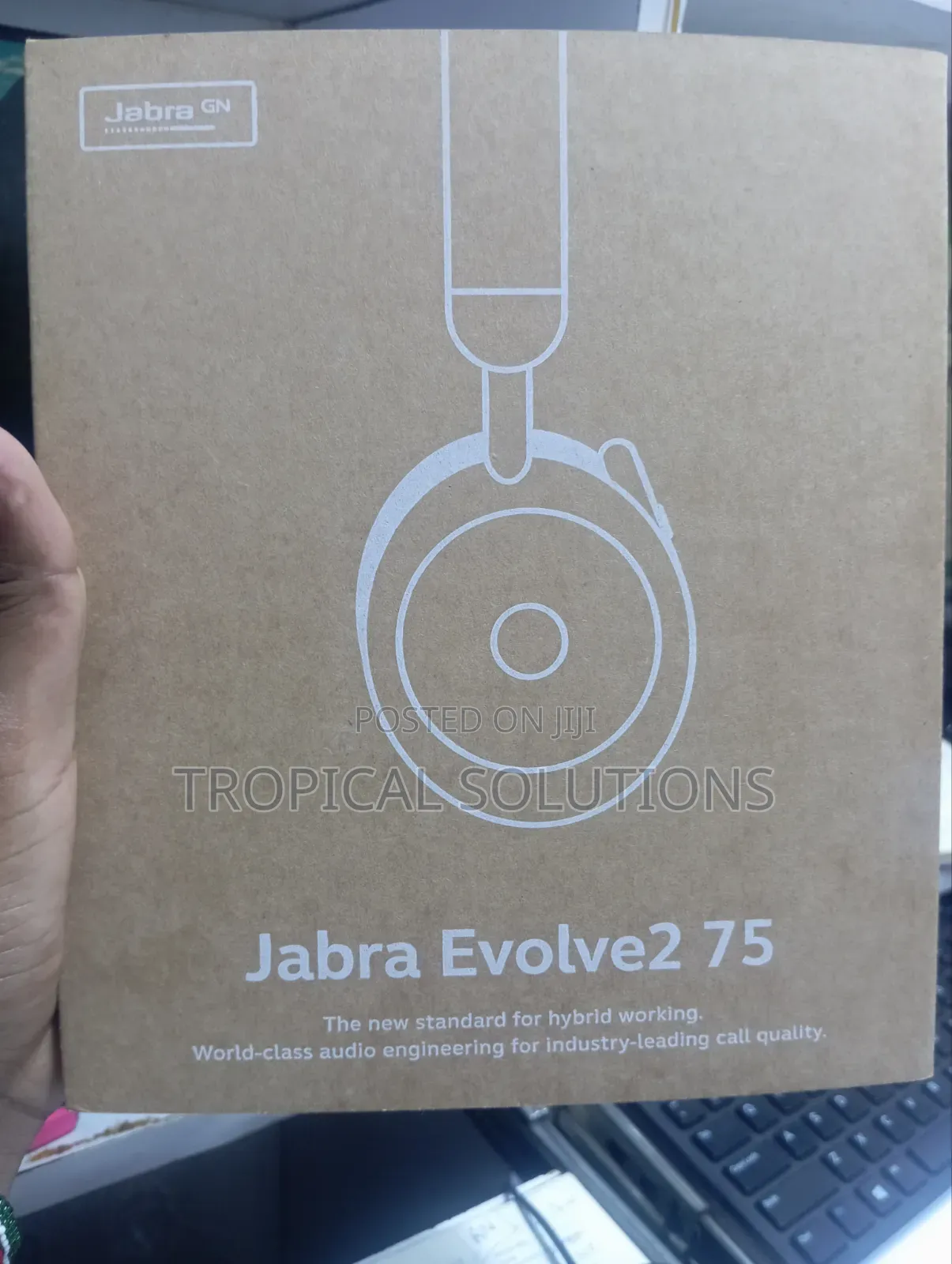 Jabra Evolve2 75 Stereo Headset (Usb-A)
