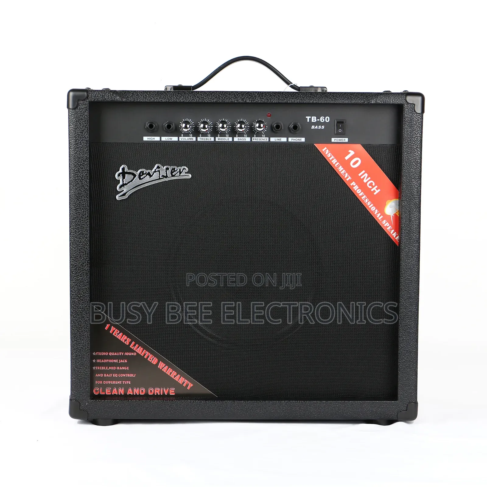 60 Watts Bass Guitar Amplifier