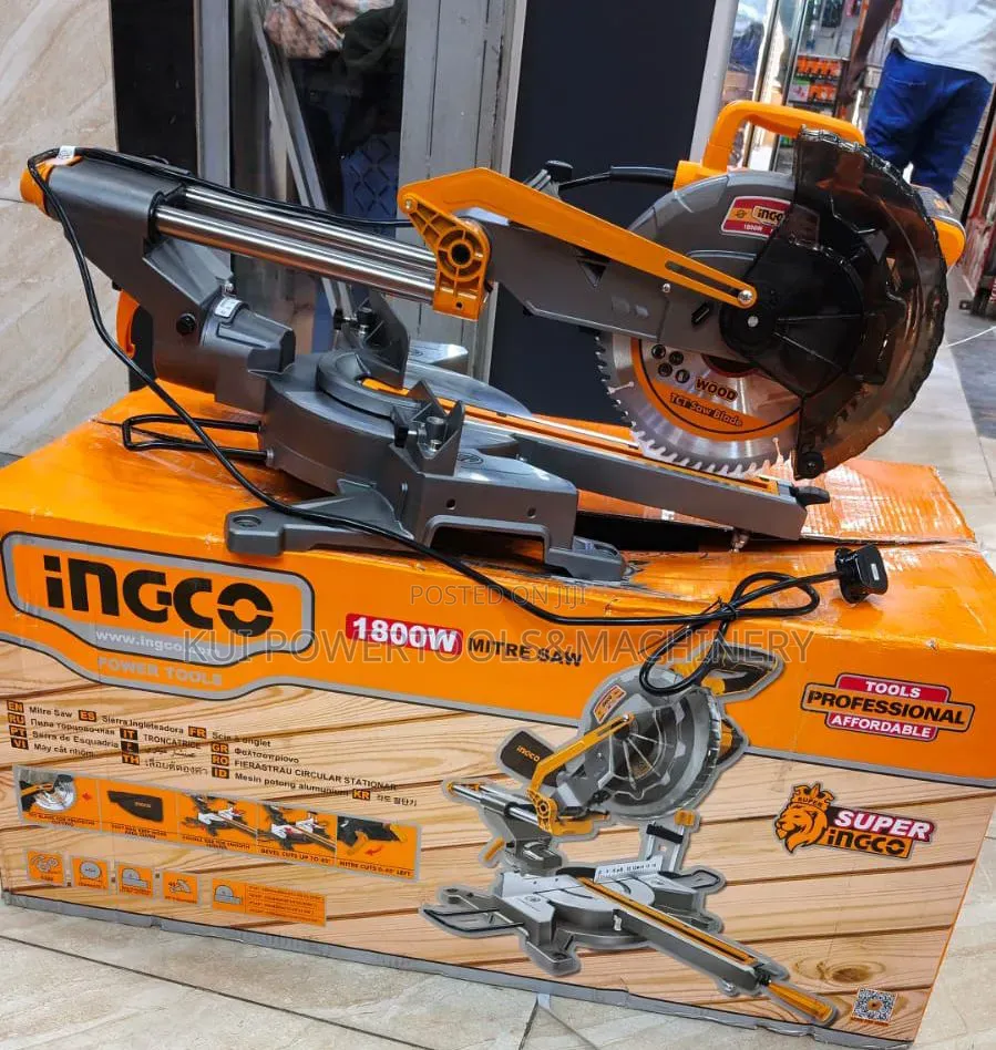 Ingco 1800w Sliding Miter Saw / Sliding Miter Saw