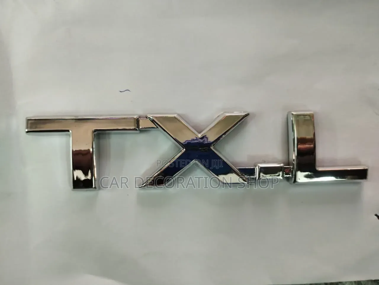 Chrome 3d Txlbadge for Prado Trunk Badge