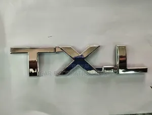 Chrome 3d Txlbadge for Prado Trunk Badge