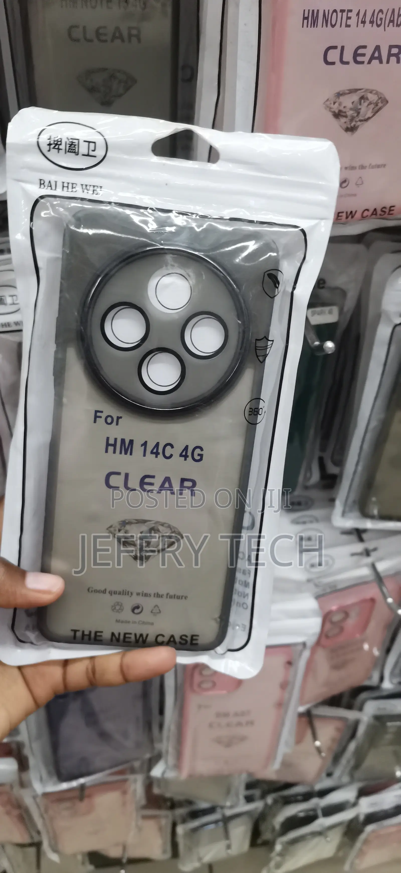 Xiaomi Redmi 14c 4g Transparent Protective Cover