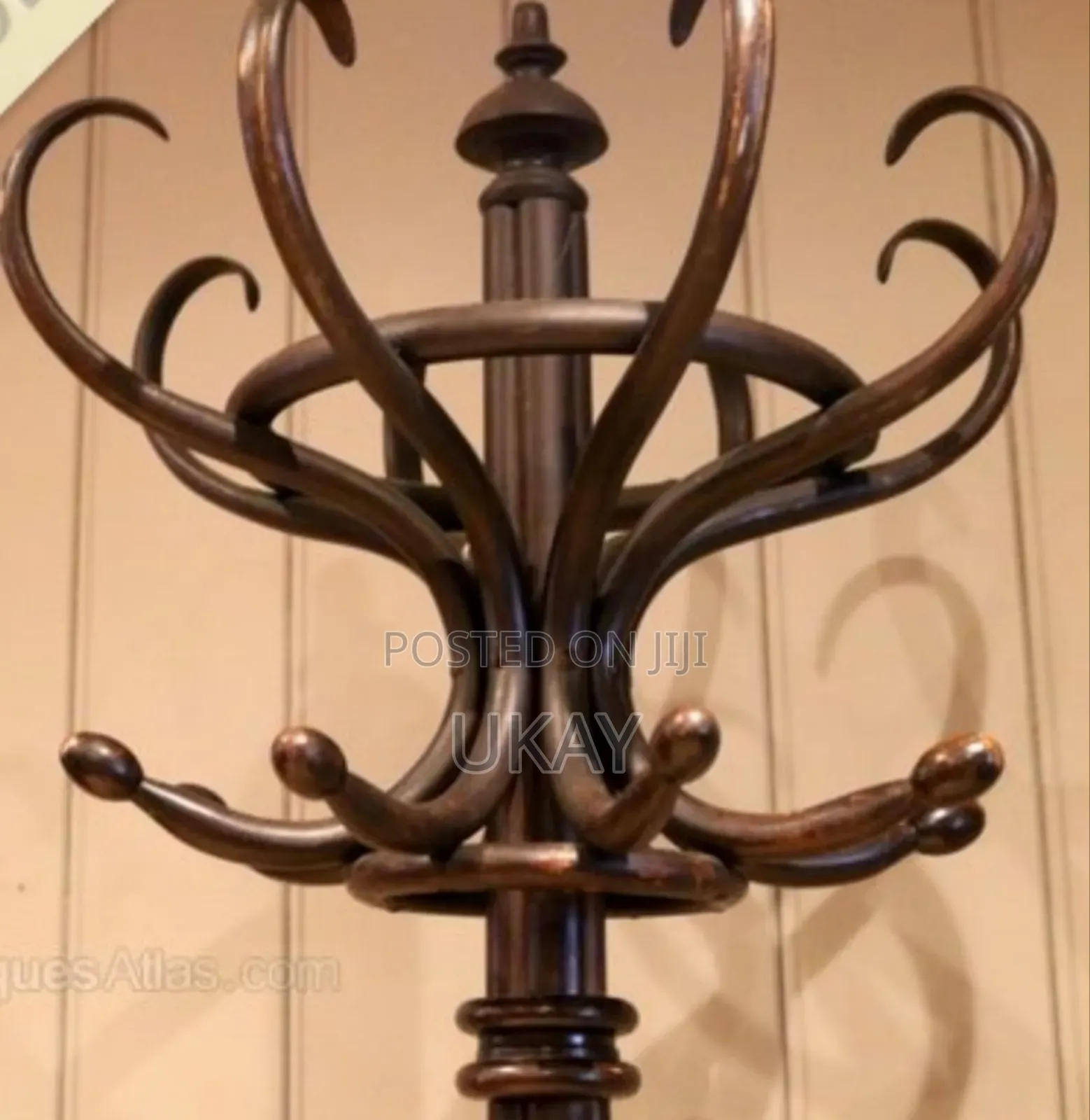 Uk- Bentwood Coat Hat Stand.