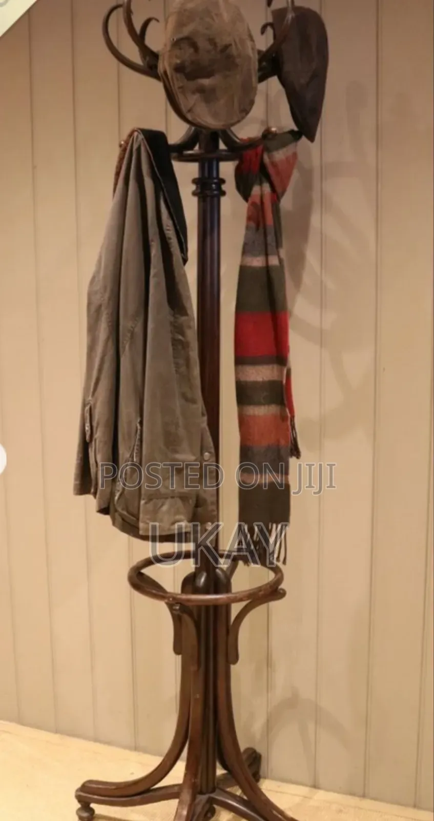 Uk- Bentwood Coat Hat Stand.