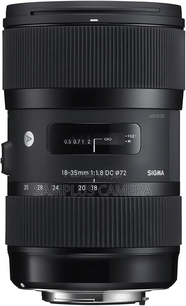 Sigma 210101 18-35mm F1.8 Dc HSM Lens for Canon Aps-C DSLRS (Black)
