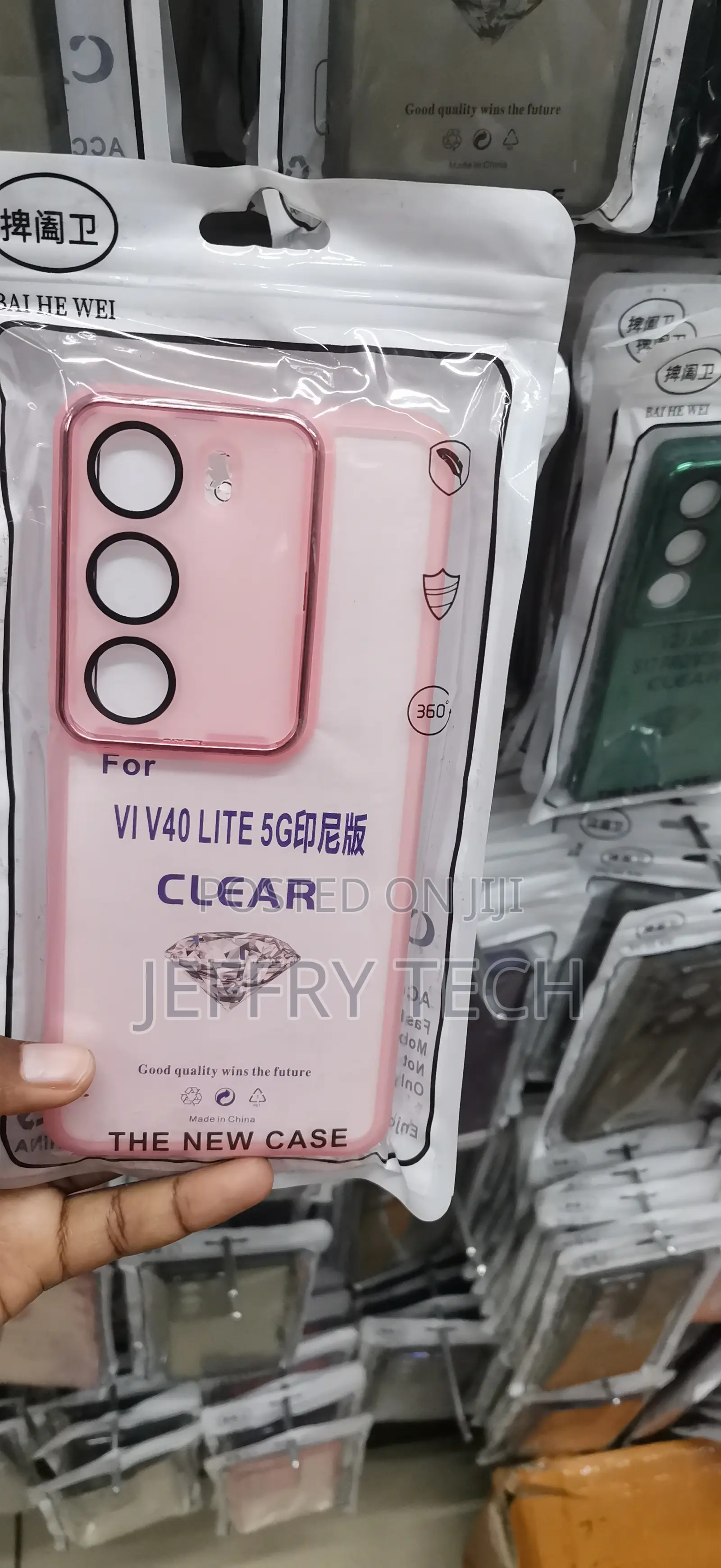 Vivo V40 Lite 5g, Standard 360° Drop and Bump Coverage Cover
