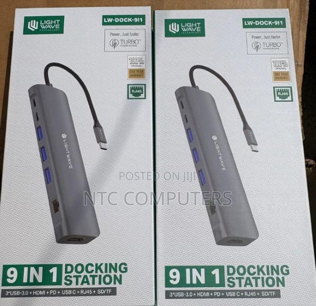 Lightwave 9 in 1 Docking Station - main view