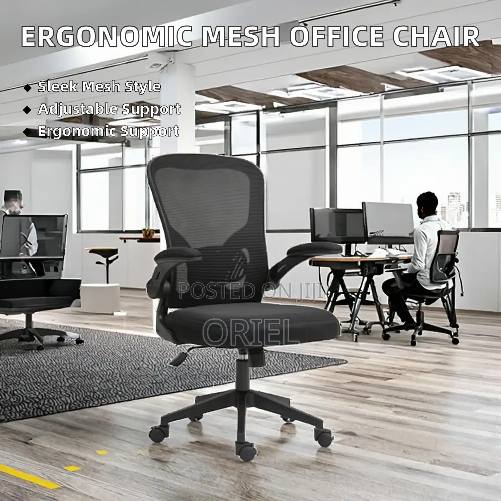 Office Chair : Fabric Ergonomic Office Chair