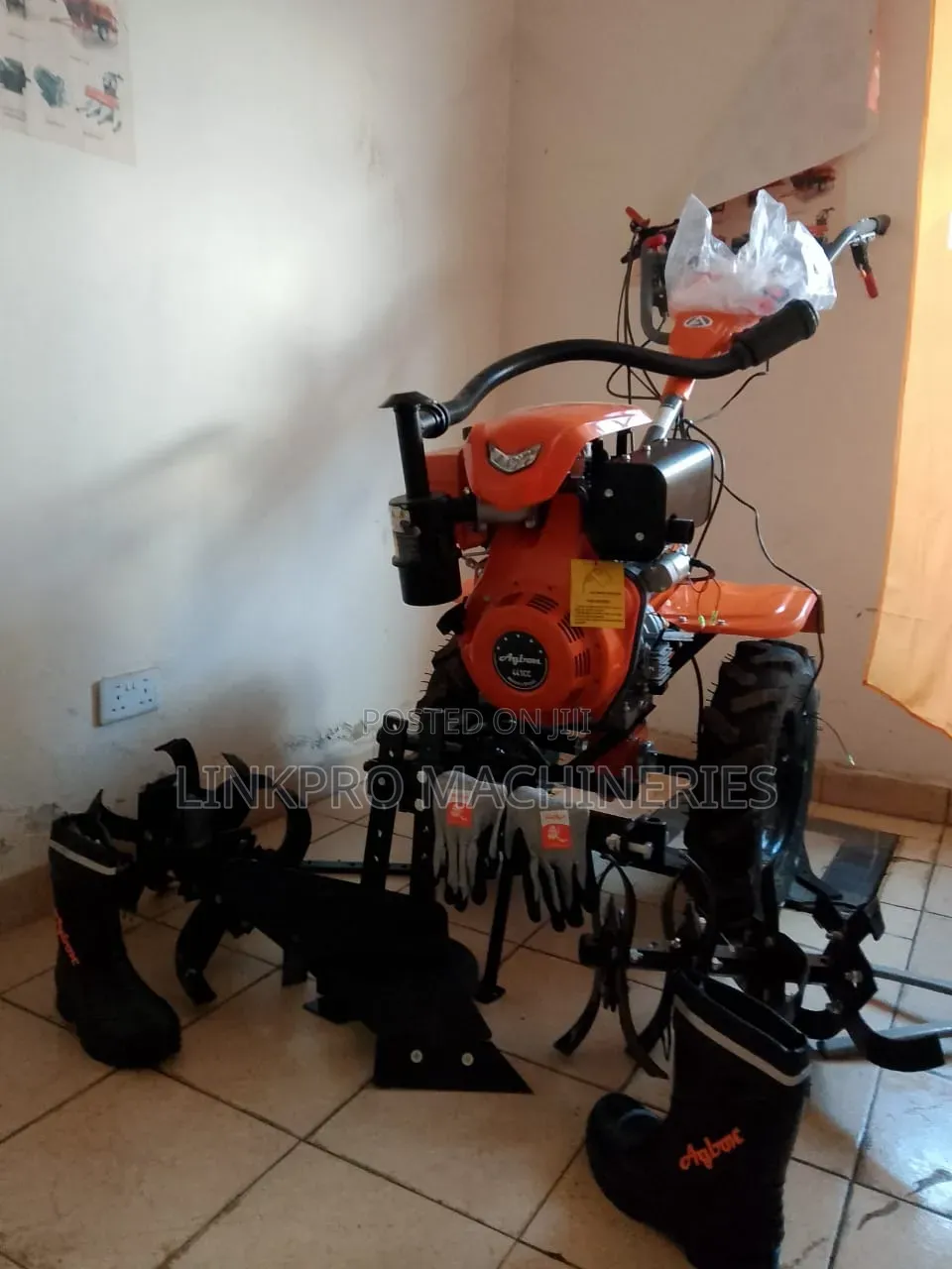 Agbon Diesel Power Tiller 13hp With 3 Attachments