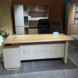 Director's L-Shaped Office Desk-180cm