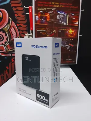 Wd External Hard Drive 500gb – Portable Storage Solution