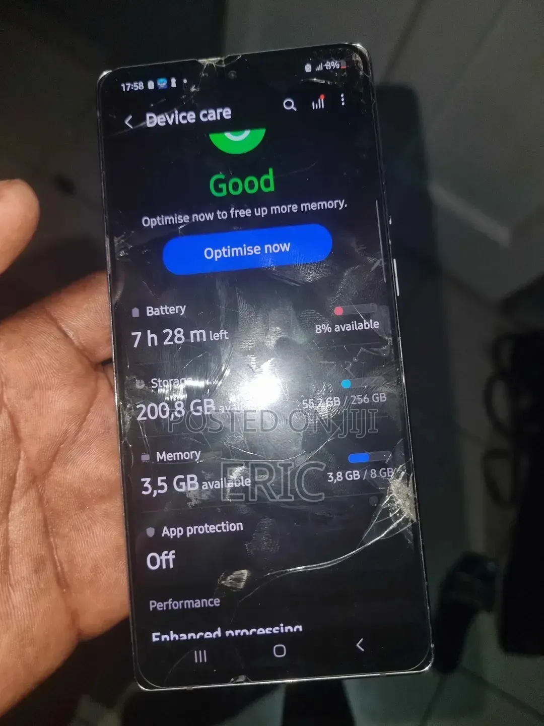 Samsung Galaxy Note 20 5G 256 GB Black