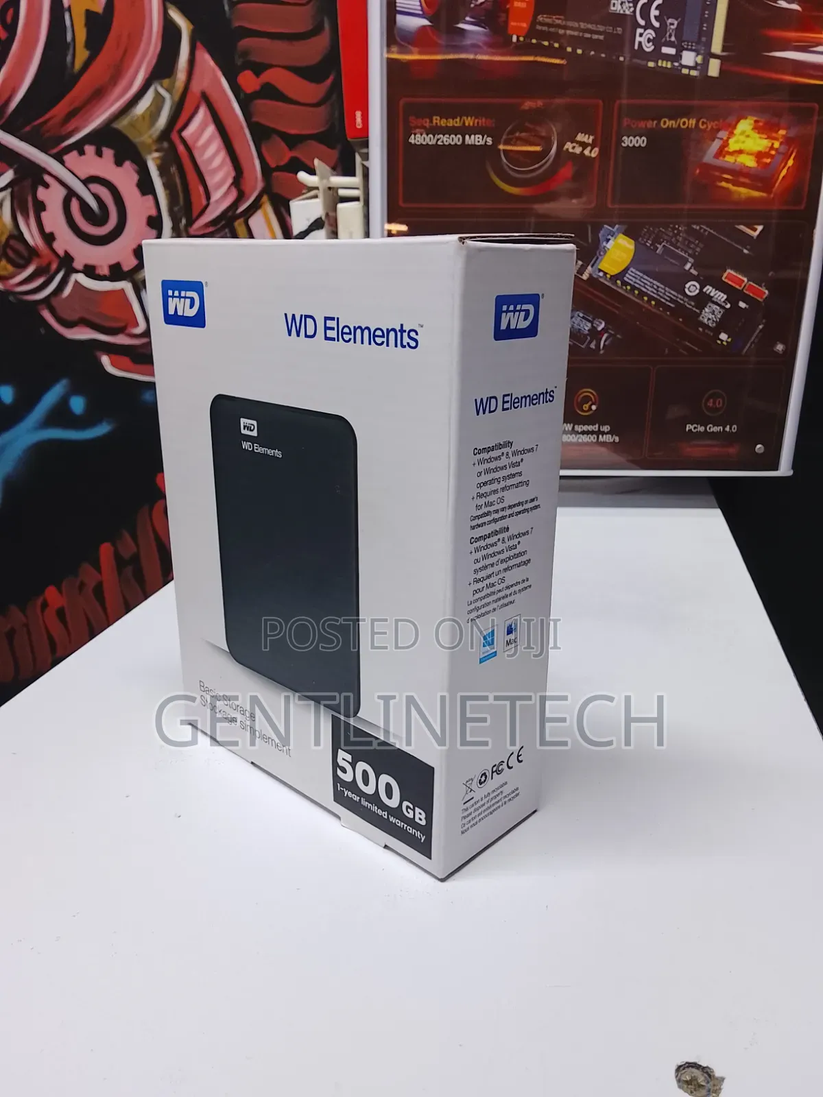 Wd 500gb Portable Hard Disk