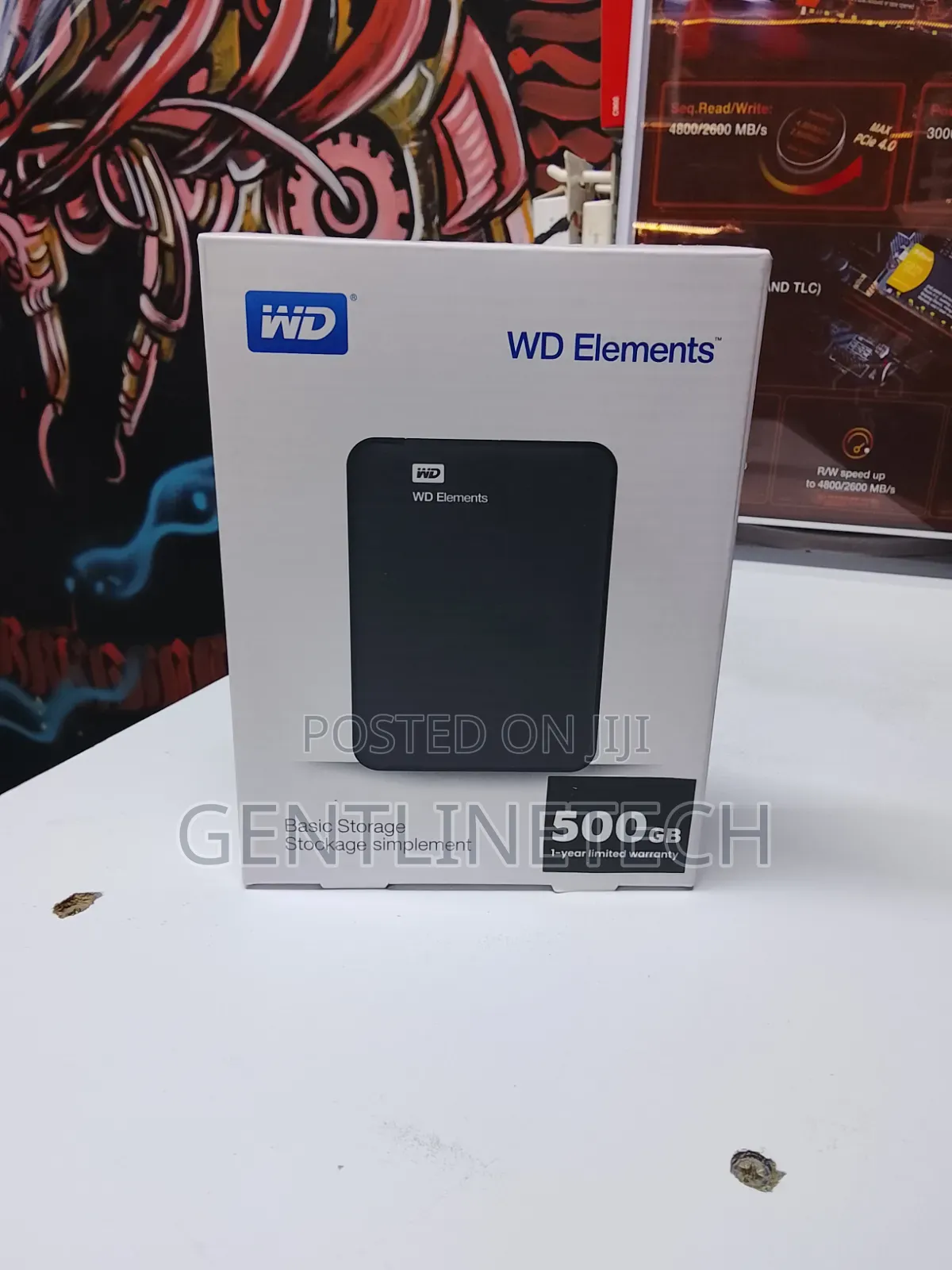 Wd 500gb External Laptop HDD