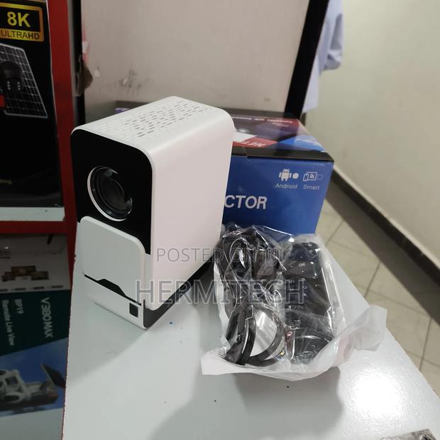 Projectors T6 Mini Smart Android Projectors Outdoor Projector - thumbnail 2