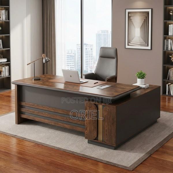 Office Desk : 180cm Executive Desk - thumbnail 6
