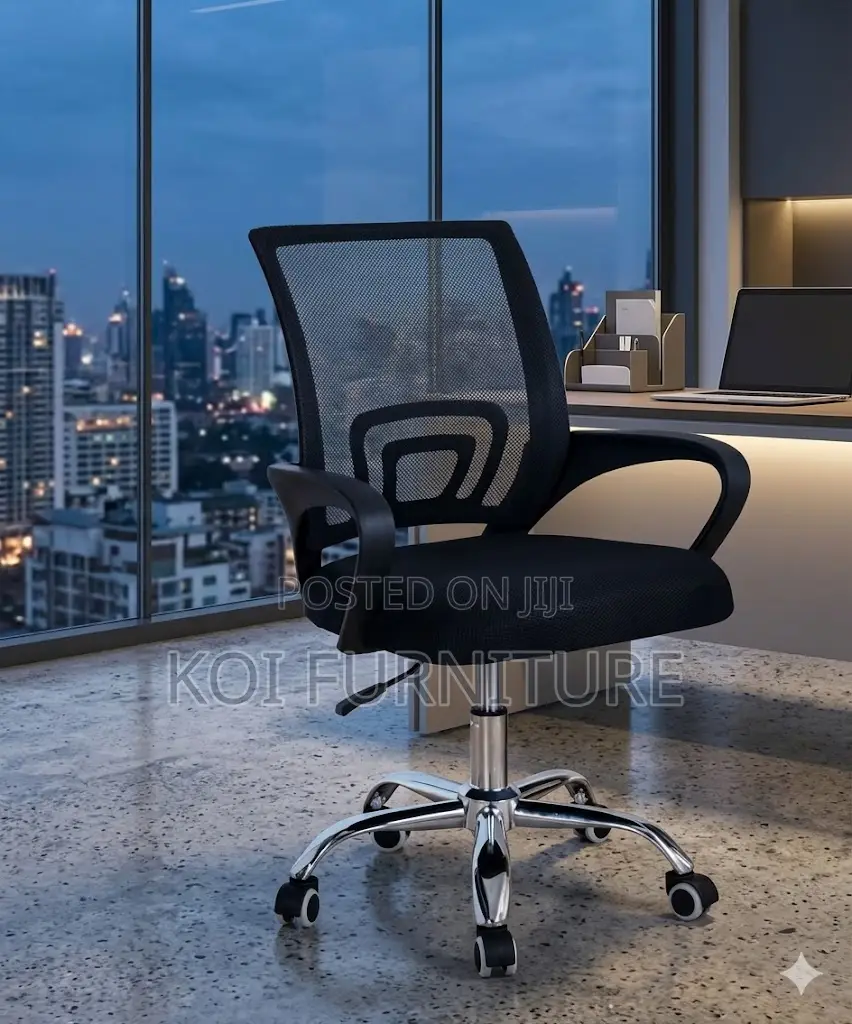 Office Chairs; Mesh Fabric 360 Swivel Home Office Chairs