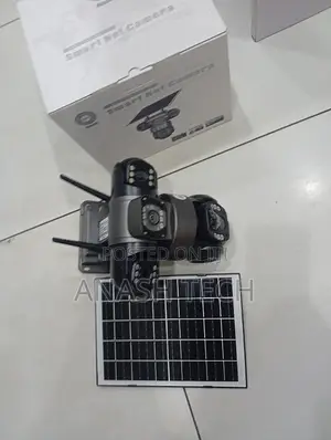 V380 Pro 2mp 4g PTZ Human Detection Triple Lens Solar Camera