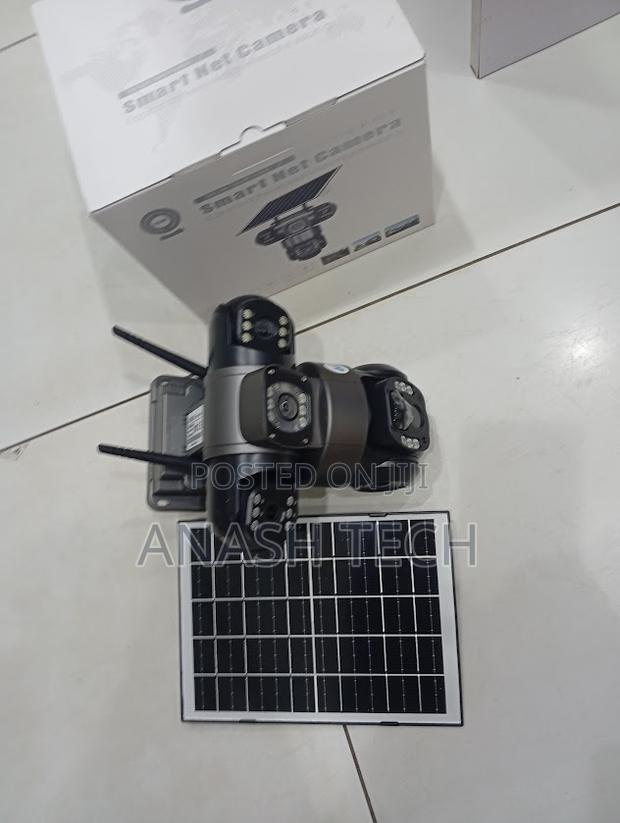 V380 Pro 2mp 4g PTZ Human Detection Triple Lens Solar Camera