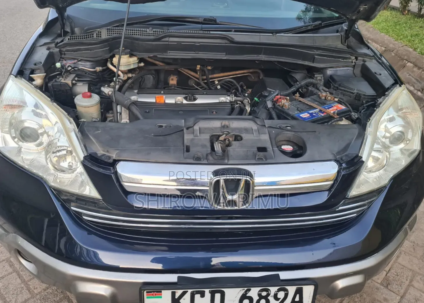 Honda CR-V 2008 Matt Black