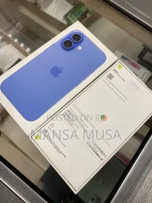 New Apple iPhone 16 128 GB Blue