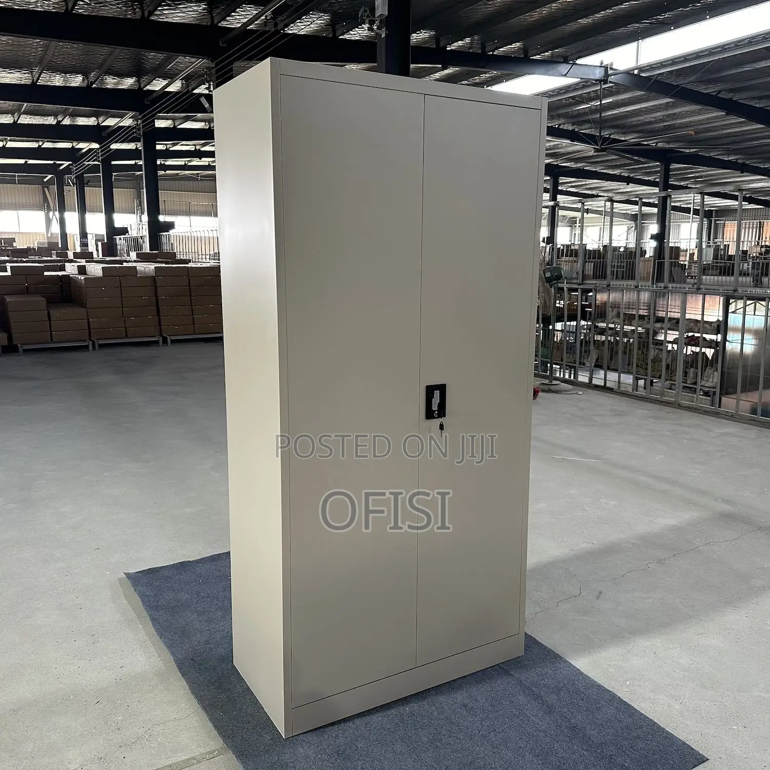 2-Door Metallic Office Cabinet