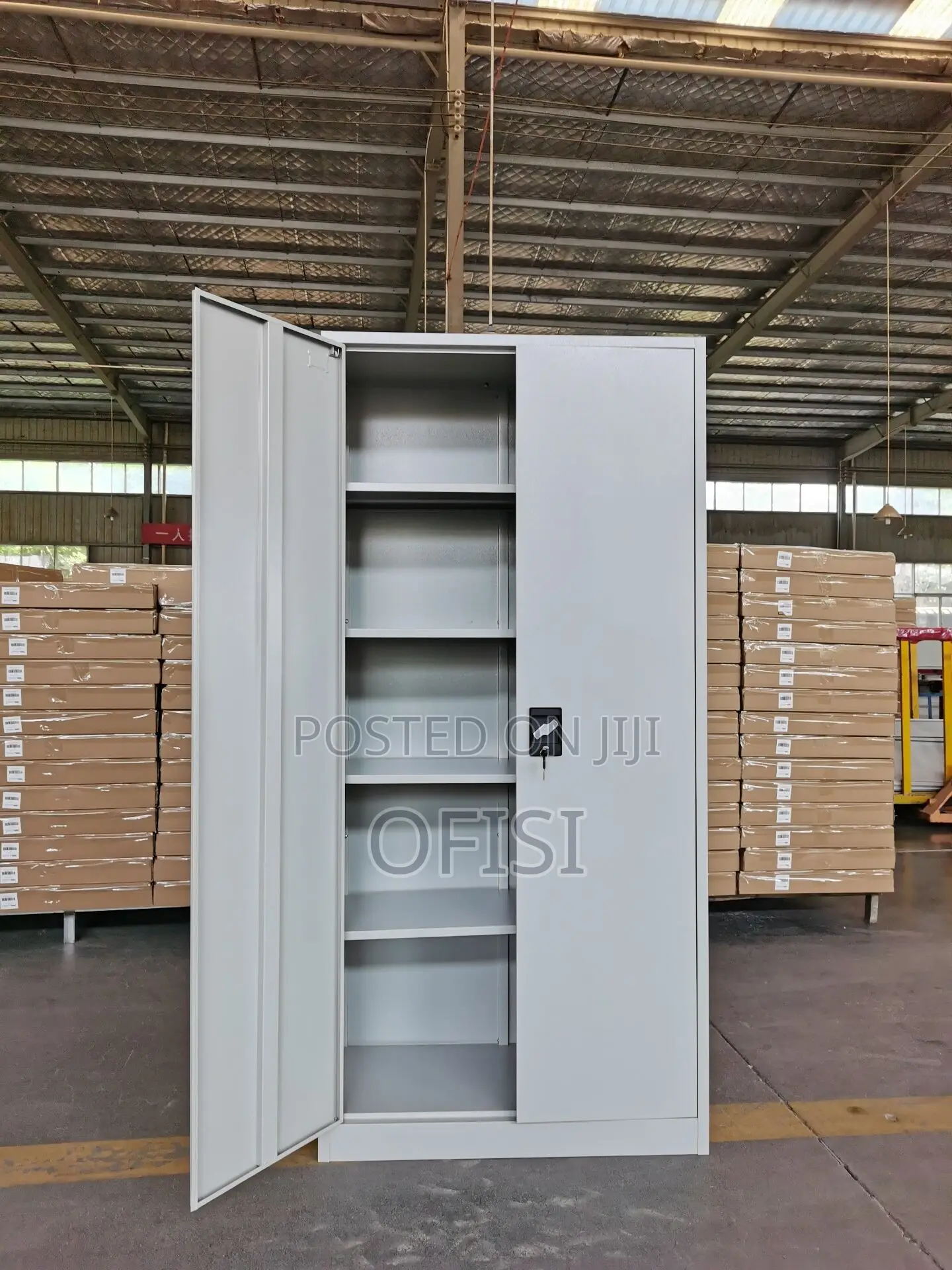 2-Door Metallic Office Cabinet