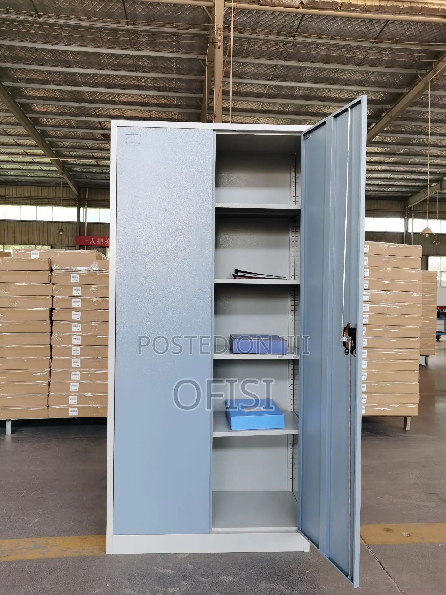 2-Door Metallic Office Cabinet