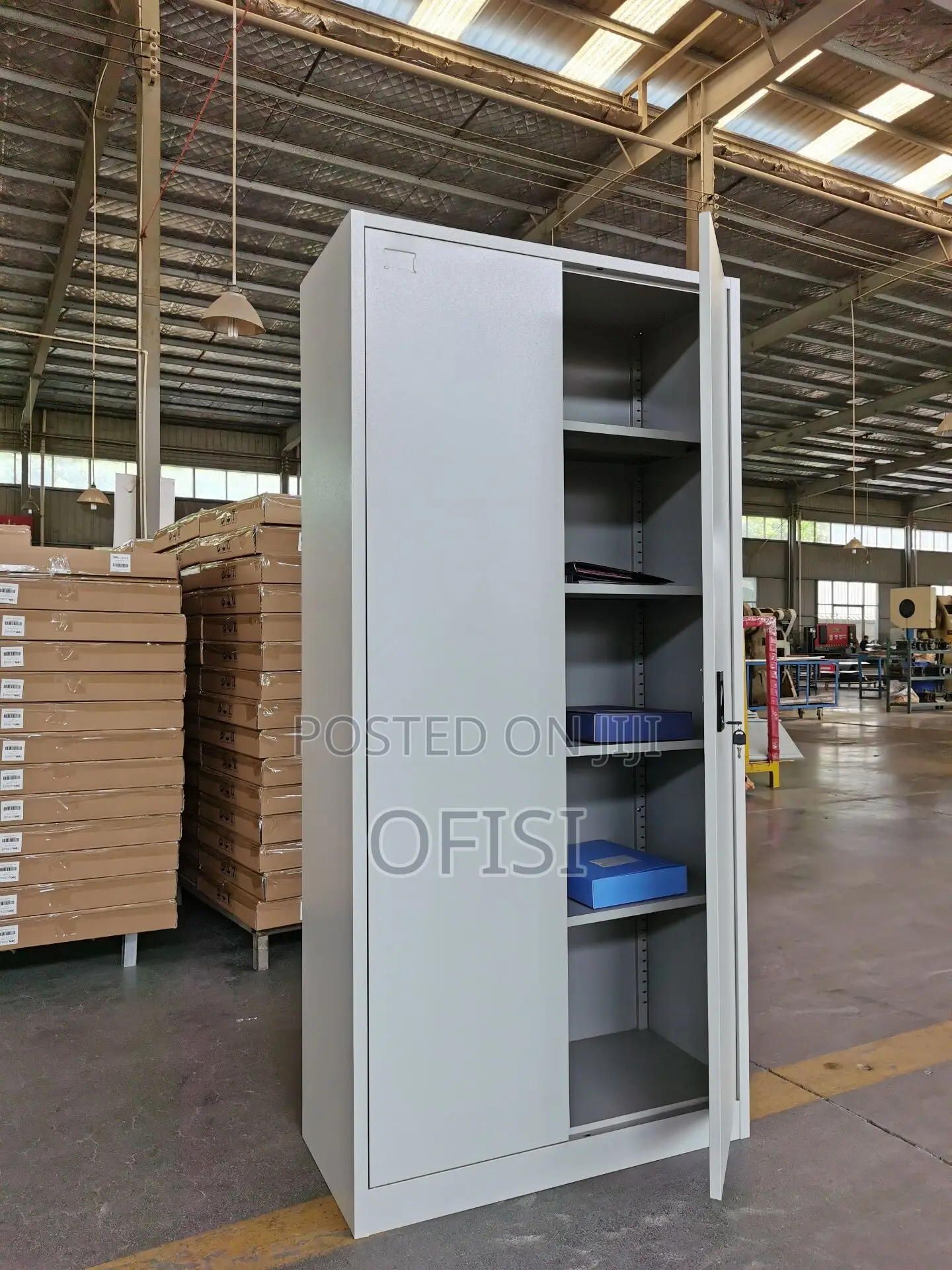 2-Door Metallic Office Cabinet