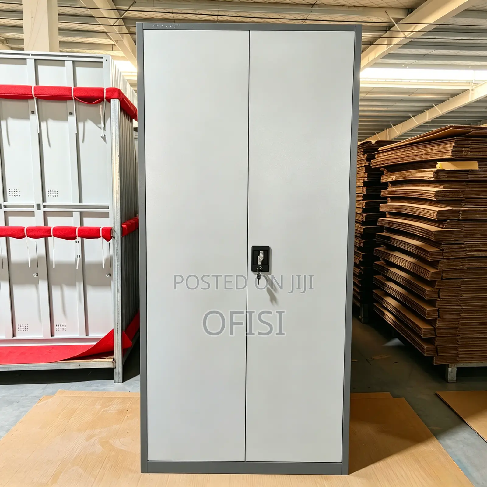 2-Door Metallic Office Cabinet