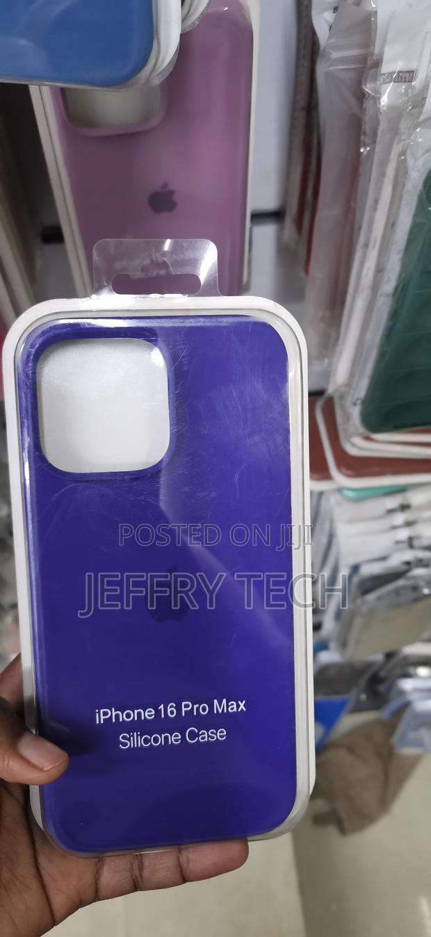 iPhone 16 Pro Max Replica Purple Silicone Case