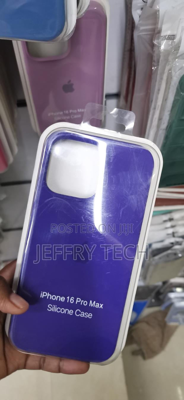 iPhone 16 Pro Max Replica Purple Silicone Case - thumbnail 2