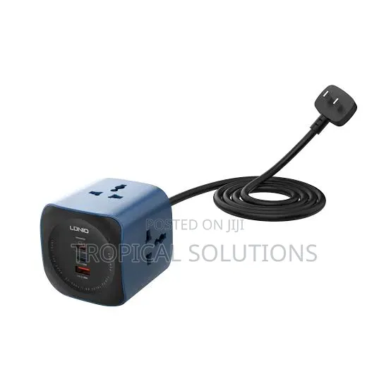 Ldnio Universal 2500w Outlet 6 in 1 Power Socket Cube