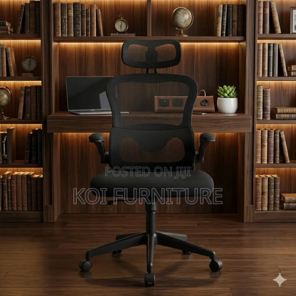 Office Chairs; High Back Ergonomic Chairs With Starbase