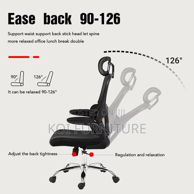 Office Chairs; High Back Ergonomic Chairs With Starbase - thumbnail 2