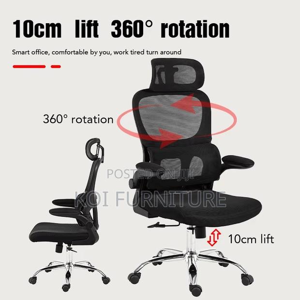 Office Chairs; High Back Ergonomic Chairs With Starbase - thumbnail 4