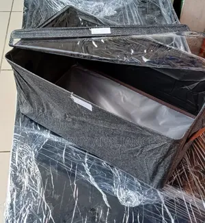 Portable Wardrobe Storage Basket Organizer With Cover
