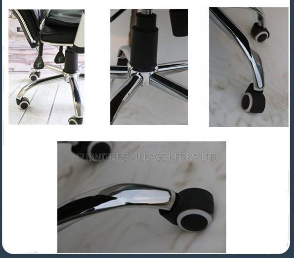Comfortable Leather Ergonomic Office Chair - thumbnail 4