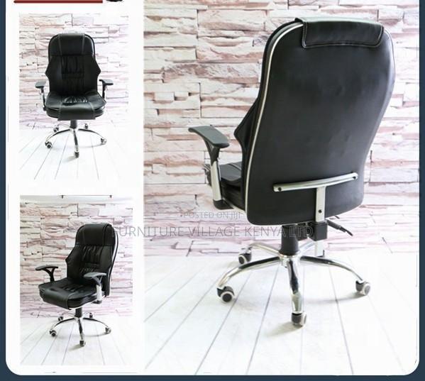 Comfortable Leather Ergonomic Office Chair - thumbnail 7