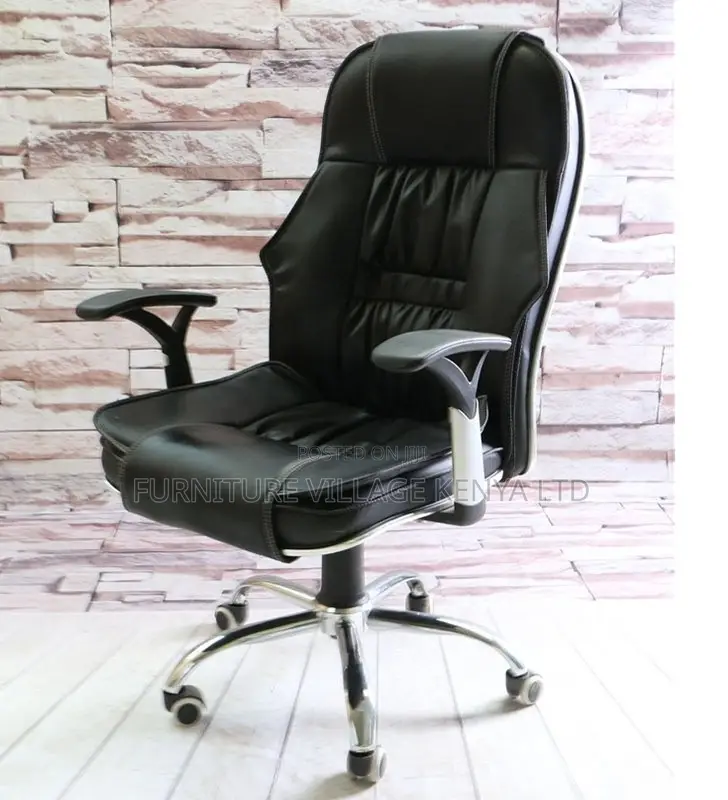 Comfortable Leather Ergonomic Office Chair
