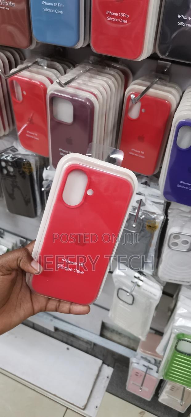 iPhone 16, Featuring a Vibrant Red Finish Case - thumbnail 2