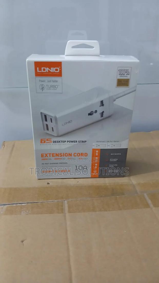 Ldnio Sc1418 65w Pd Adapter Multifunction Charger Power Extension - main view