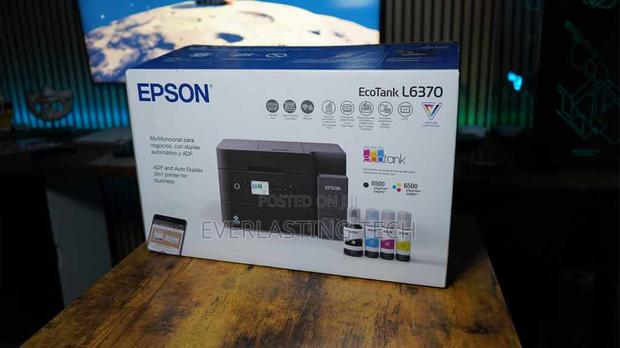 Epson Ecotank L6370 A4 Duplex Multifunction Wi-Fi Inkjet Printer