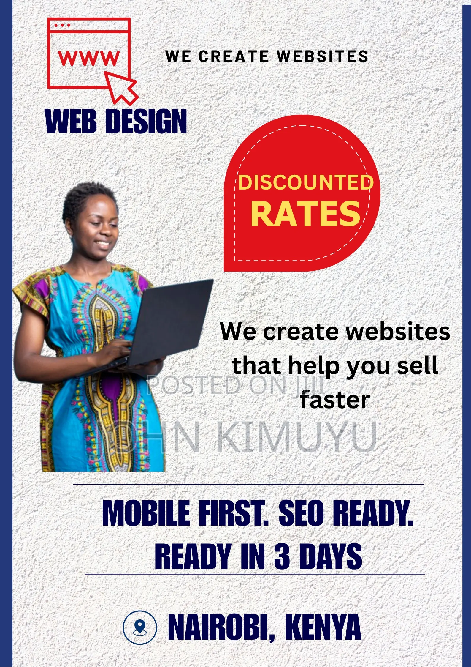 Get a Professional Website in Just 3 Days! Discounted Rates