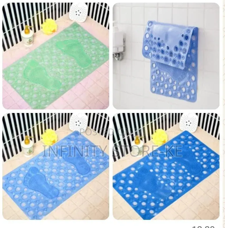 Bathroom Anti -Slip Mat With Sunction