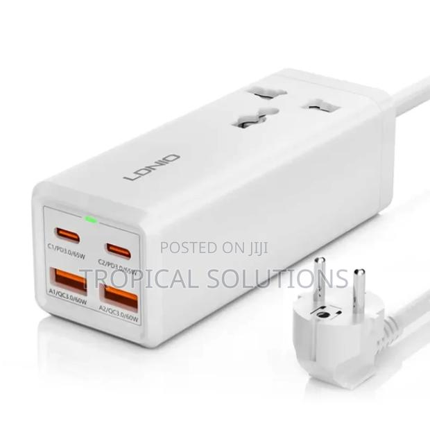 Ldnio Sc1418 65w Pd Adapter Multifunction Charger Power Extension - thumbnail 2
