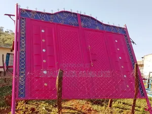 Iron Decorated Gate
