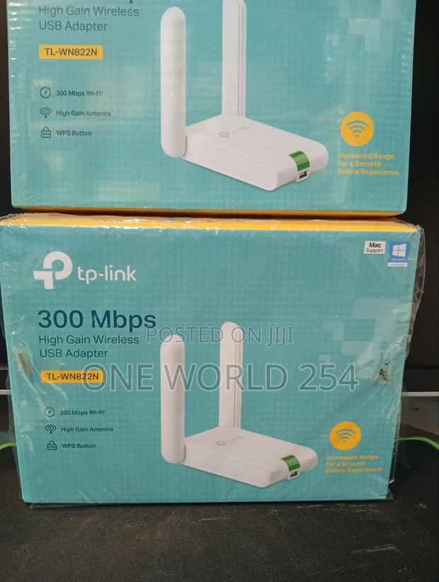 Tp-Link Wifi Usb Adapter Tl-Wn822n 300mbpe - thumbnail 3