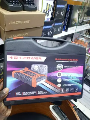 12v Portable Jump Starter Battery Booster With Tire Inflator