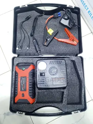 Multi-Function Car Jump Starter With Air Pump and Led Light